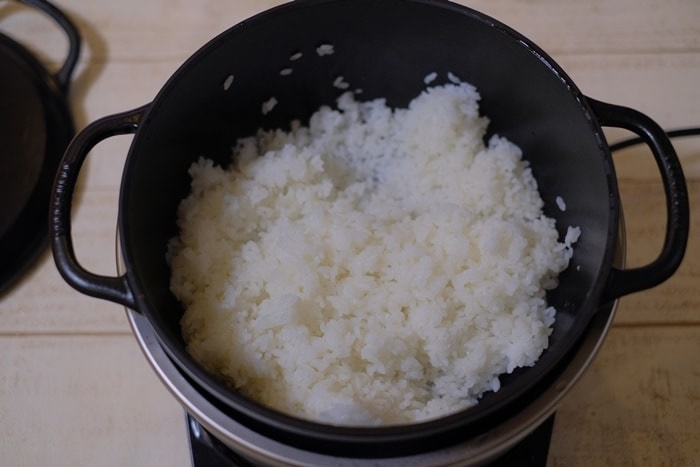 バーミキュラライスポットでお米を炊く